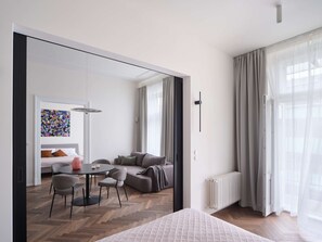 Interior - High-End 2BR Apt. with A/C & Parking by EasyBNB Premium (Prague)