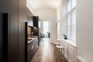Interior - High-End 2BR Apt. with A/C & Parking by EasyBNB Premium (Prague)