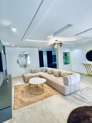 Apartamento superior | Área de estar