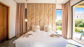 Villa – deluxe, privat bad, hageutsikt