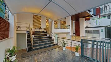 Interior entrance