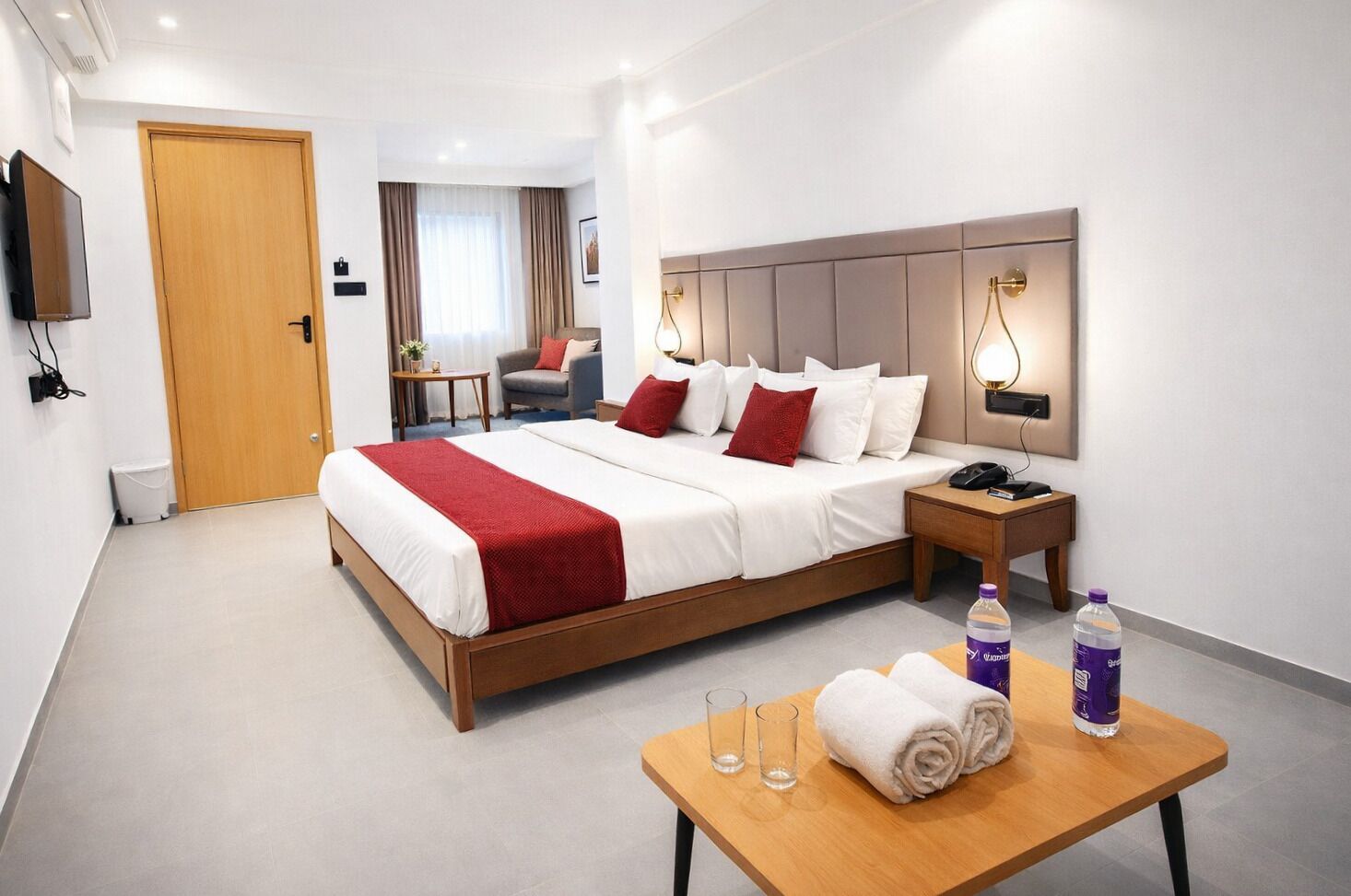 Rom – deluxe, byutsikt