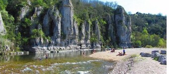 NEW 2026: House 3*Nature Calm Space view on the Rock center of SAMPZON