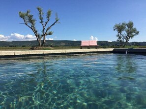 Pool - Charming Provencal farmhouse surrounded by vineyards (Tulette)