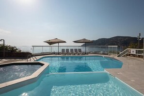 Superior Double Room, Balcony, Sea View | Pool - Riviera Beach Hotel (Mandelieu-La-Napoule)