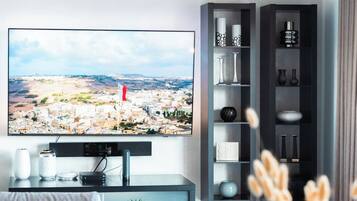 Comfort-Apartment, Meerblick | Wohnbereich