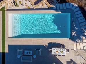 Pool - Villa PinkBirdie de Luxe. Frontline Golf Las Colinas Piscine Rooftop Bali Lounge (Dehesa de Campoamor)