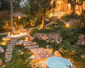 豪華別墅, 花園景觀 | 起居區