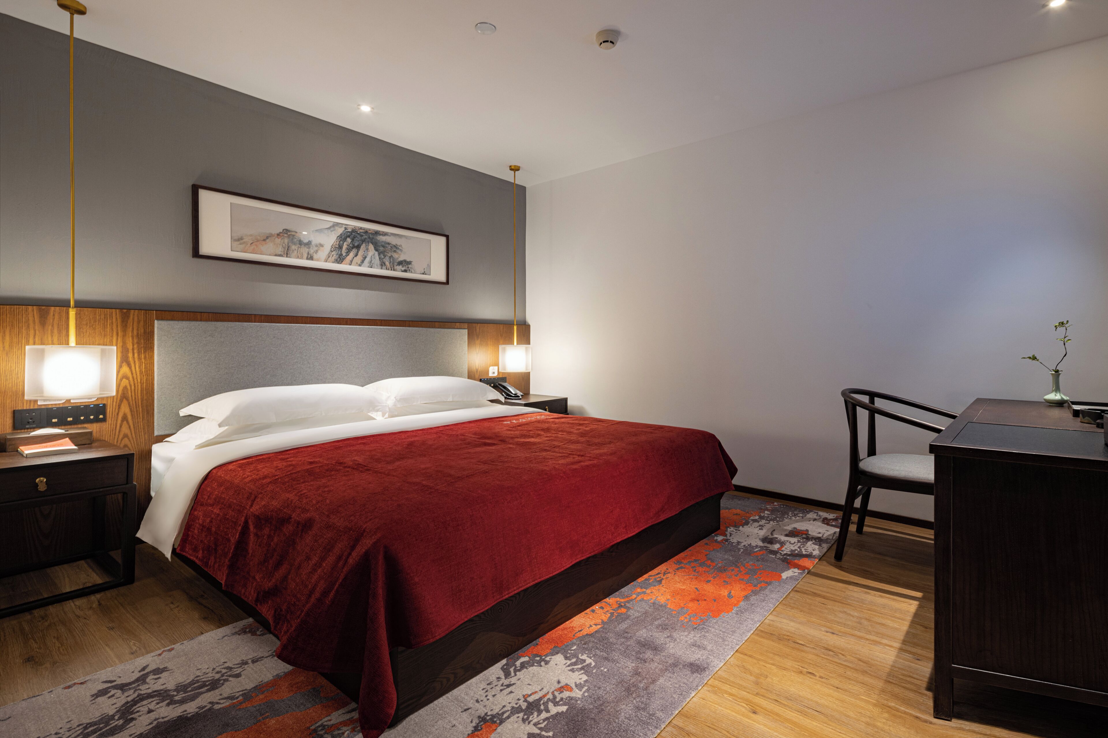 Kahden hengen perushuone, tupakointi kielletty, oma kylpyhuone