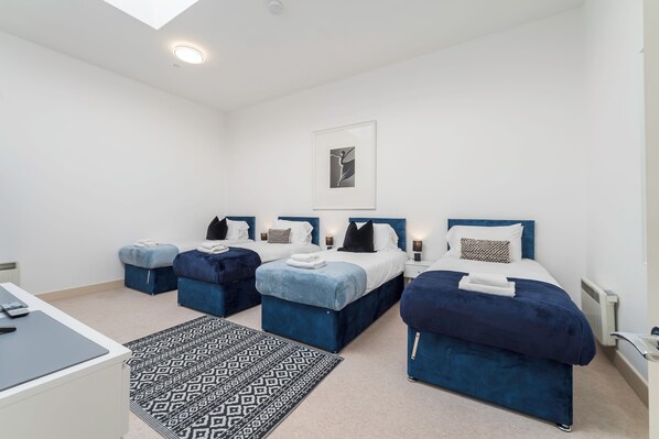 Desk, iron/ironing board, free WiFi, bed sheets