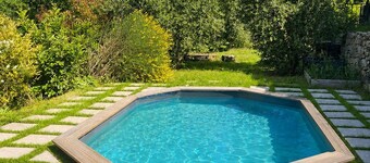 Gîte de charme avec piscine sud Ardèche L'Oustal