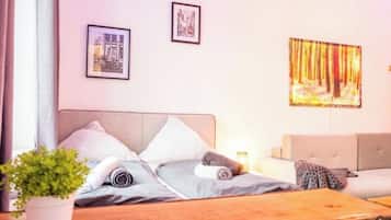 1 Schlafzimmer, Bügeleisen/Bügelbrett, WLAN, Bettwäsche