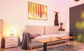 Living area - Apartment Fuji Modern city apartment in the heart of Neuss (Neuss)