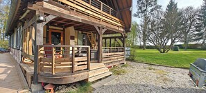 Terrace/patio - A l'Ombre du Figuier - 20 min from Villers Sur Mer - 7P (Beaufour-Druval)