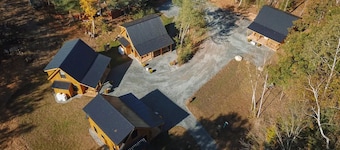 Brand New Cabin in White Mountains NH Near Cannon Mtn Hideaway #1