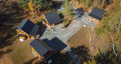 Brand New Cabin in White Mountains NH Near Cannon Mtn Hideaway #1