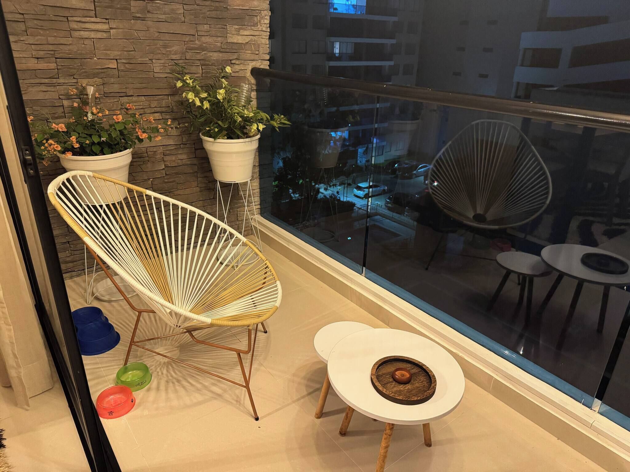 Apartment, 3 Bedrooms, Accessible, Smoking | Balkoni