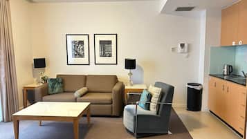 Familien-Studiosuite | Wohnbereich