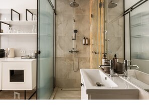 Suite monolocale Deluxe, vista città | Bagno