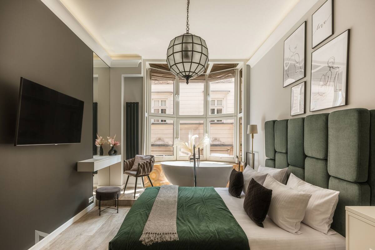 Deluxe-Studiosuite, Stadtblick | Kostenloses WLAN