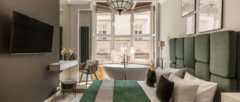 Deluxe-Studiosuite, Stadtblick