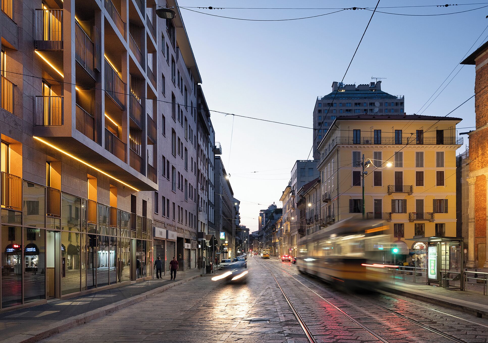 Fasade – kveld/natt