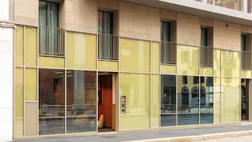 Facciata della struttura