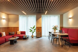 Sala de estar en el lobby