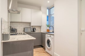 Private kitchen - Fabulous New 1 Bedroom Ground Floor Flat (Morecambe)