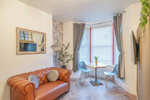 Living area - Fabulous New 1 Bedroom Ground Floor Flat (Morecambe)