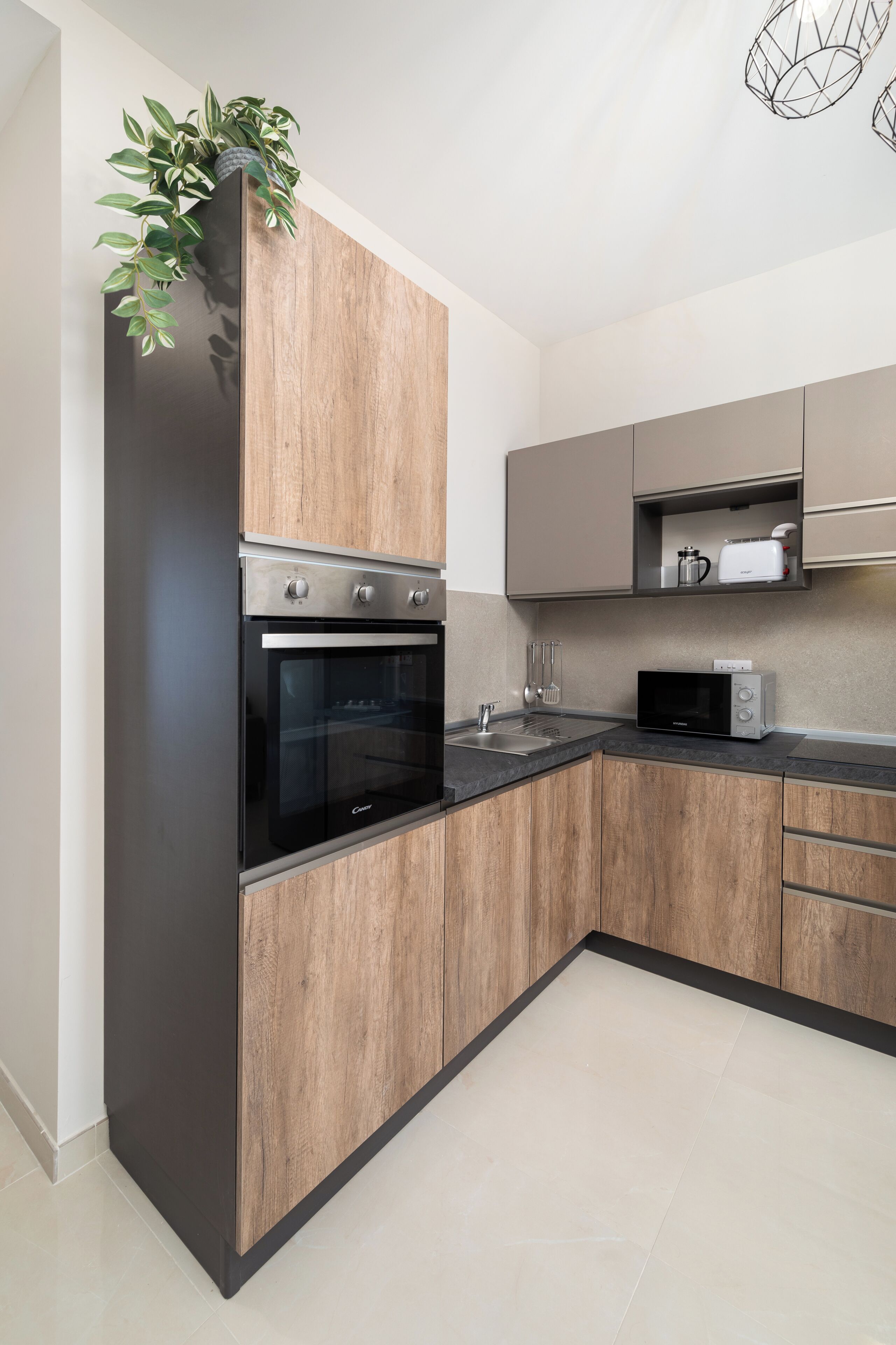 Apartment, 2 Bedrooms, Balcony | Private kitchen