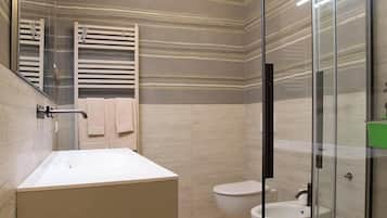 Shower, bidet, shampoo