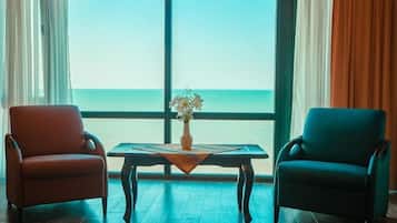 Phòng đôi hoặc 2 giường đơn Deluxe, không hút thuốc, quang cảnh biển