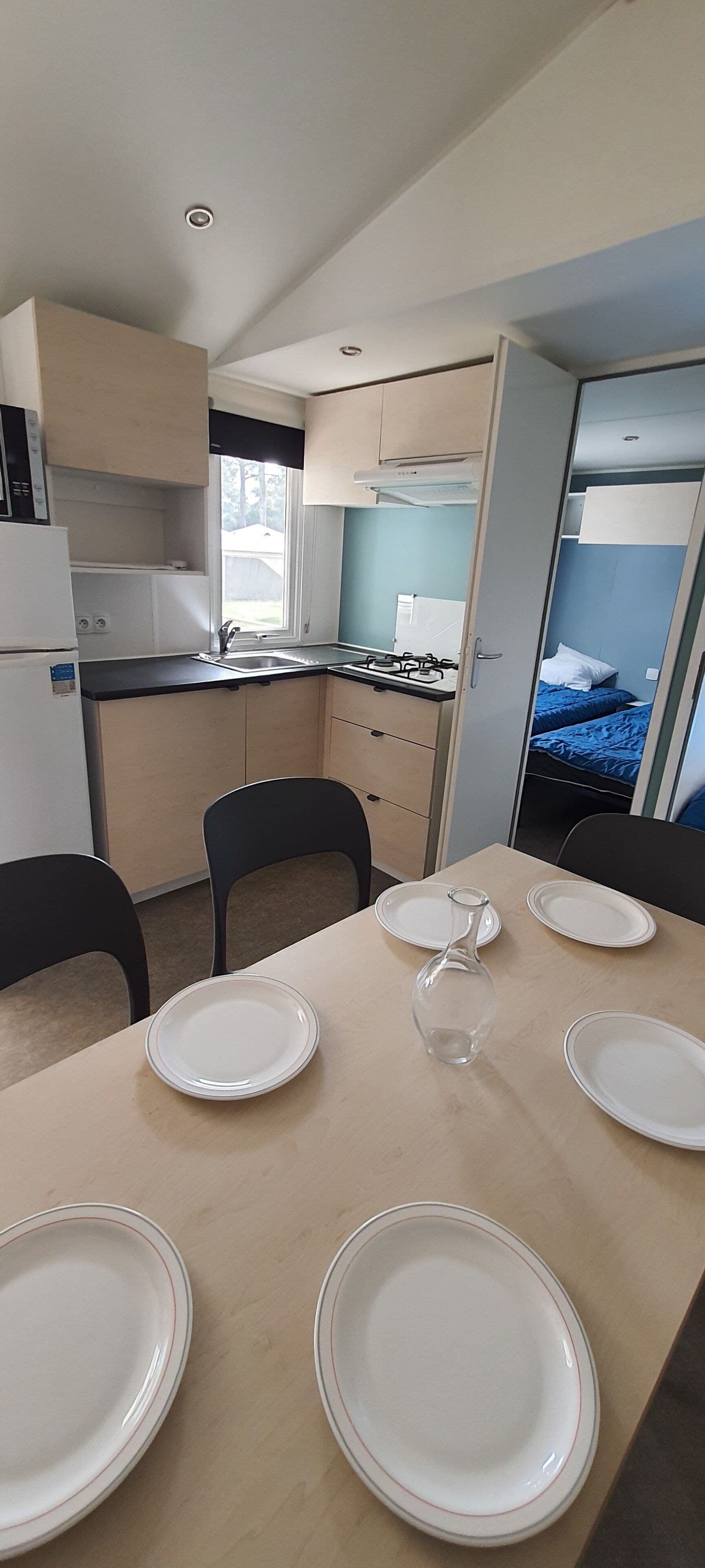 Mobile Home Classique, 3 chambres | Restauration