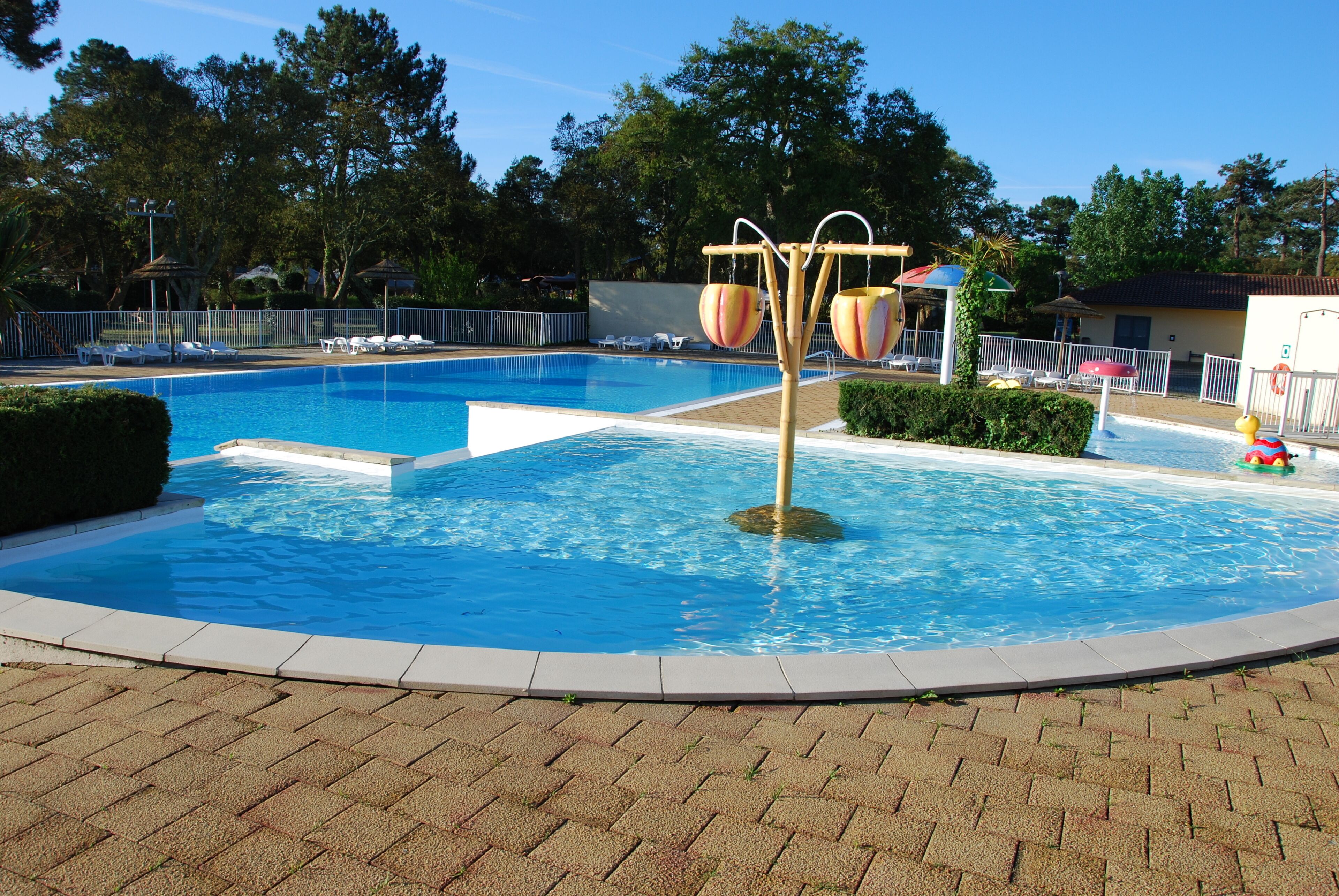 Seasonal outdoor pool