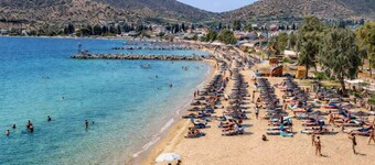 Ancient Vibe - Seaside Stay w/ Balcony near Volos