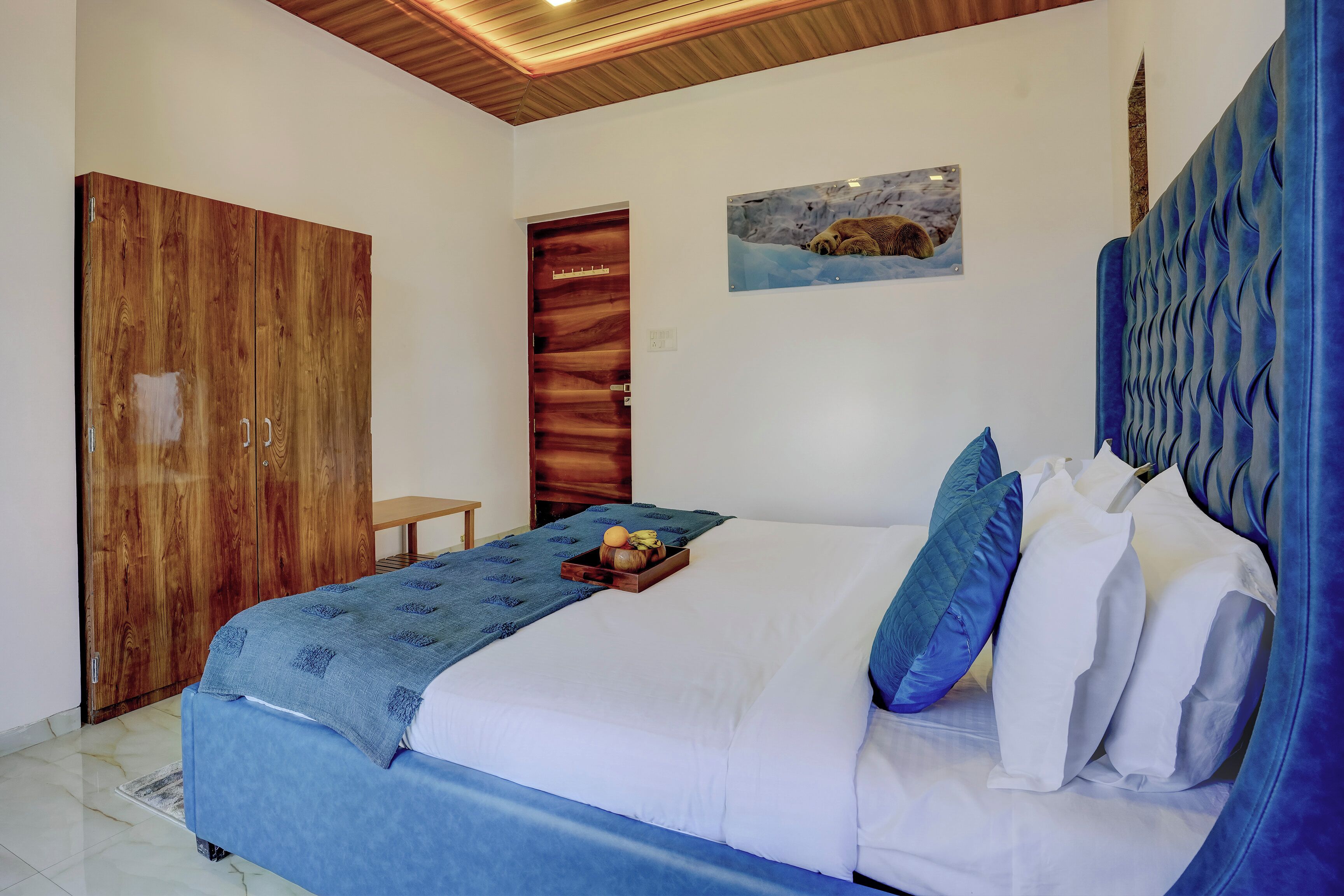 Villa, bakgårdsutsikt