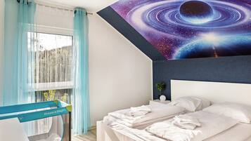 5 habitaciones, wifi y ropa de cama