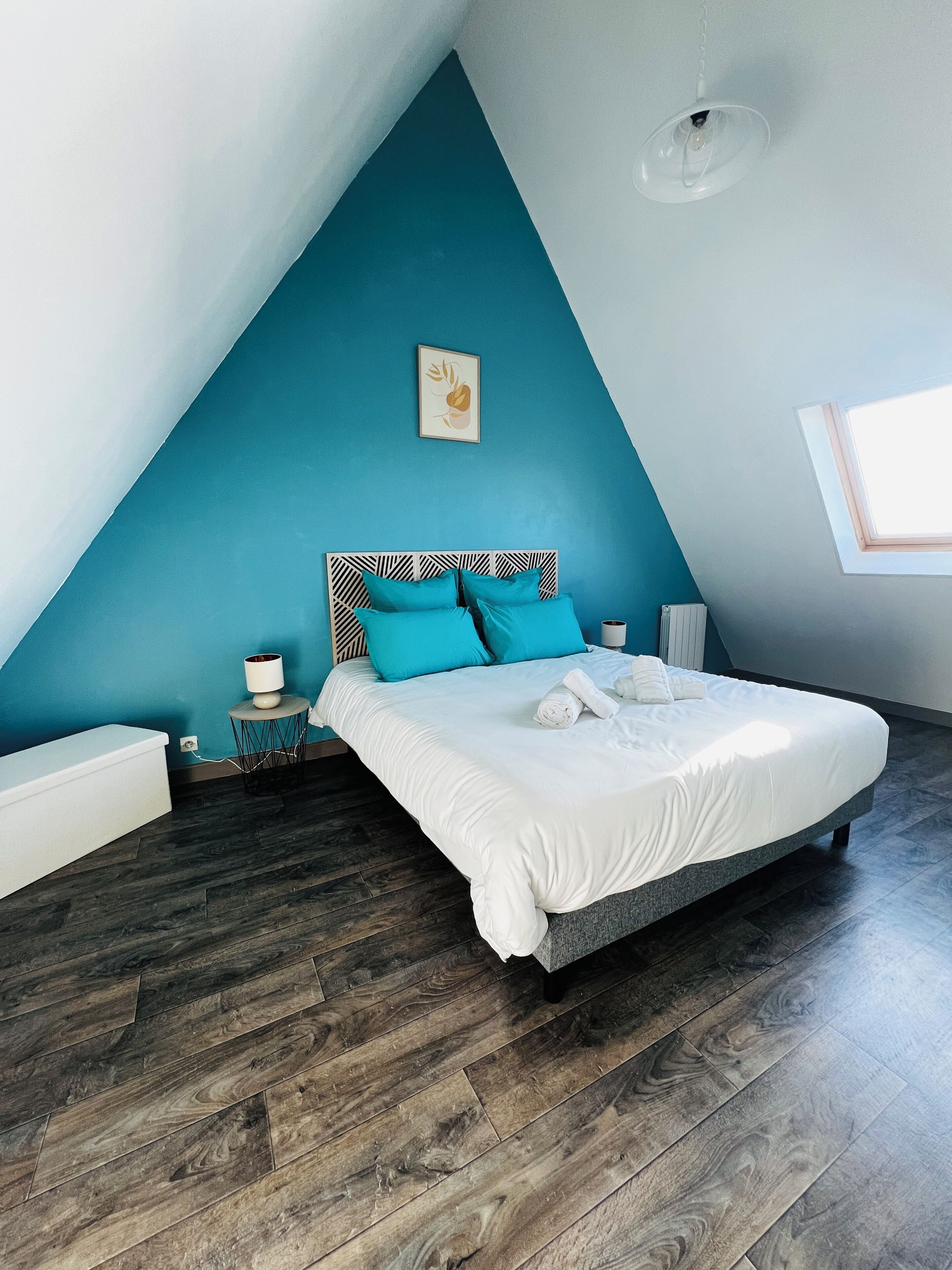 1 chambre, fer et planche à repasser, lit parapluie, Wi-Fi gratuit