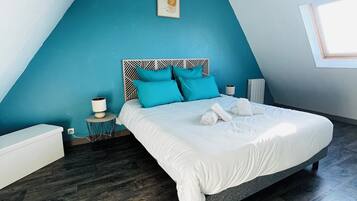 1 chambre, fer et planche Ă repasser, lit parapluie, Wi-Fi gratuit