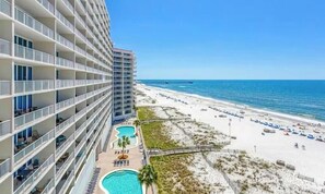 Beach - New owner, newly renovated - Beachfront condo - 2br + Bnkrm 8th floor great view (Gulf Shores)