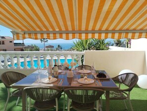 Outdoor dining - PaulMarie Apartment Ocean View (Costa Adeje)