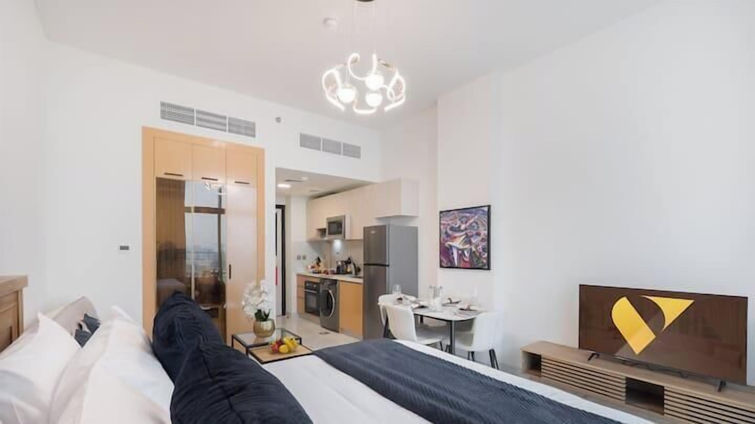 Luxury Studio, Balcony, City View | Cadar kapas Mesir, peralatan tempat tidur premium 
