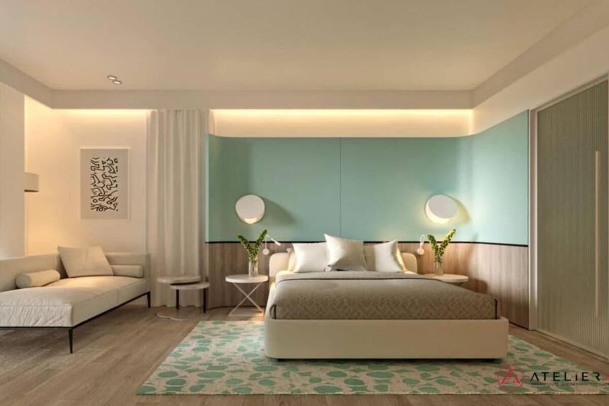 디럭스 트리플룸, 바다 전망