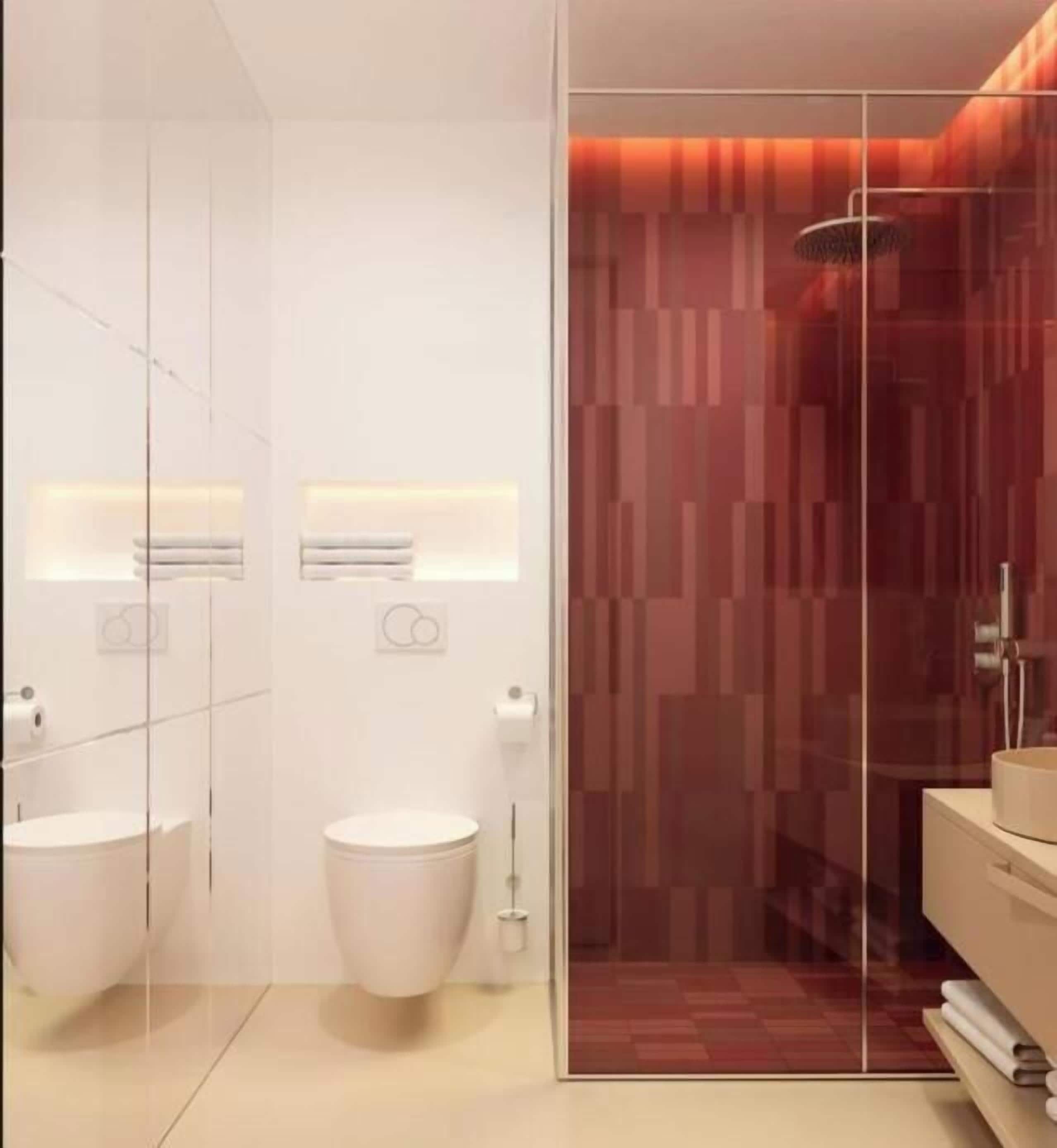 Douche, sèche-cheveux, chaussons, serviettes fournies