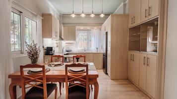 Superior Apartment, Sea View | Private kitchen