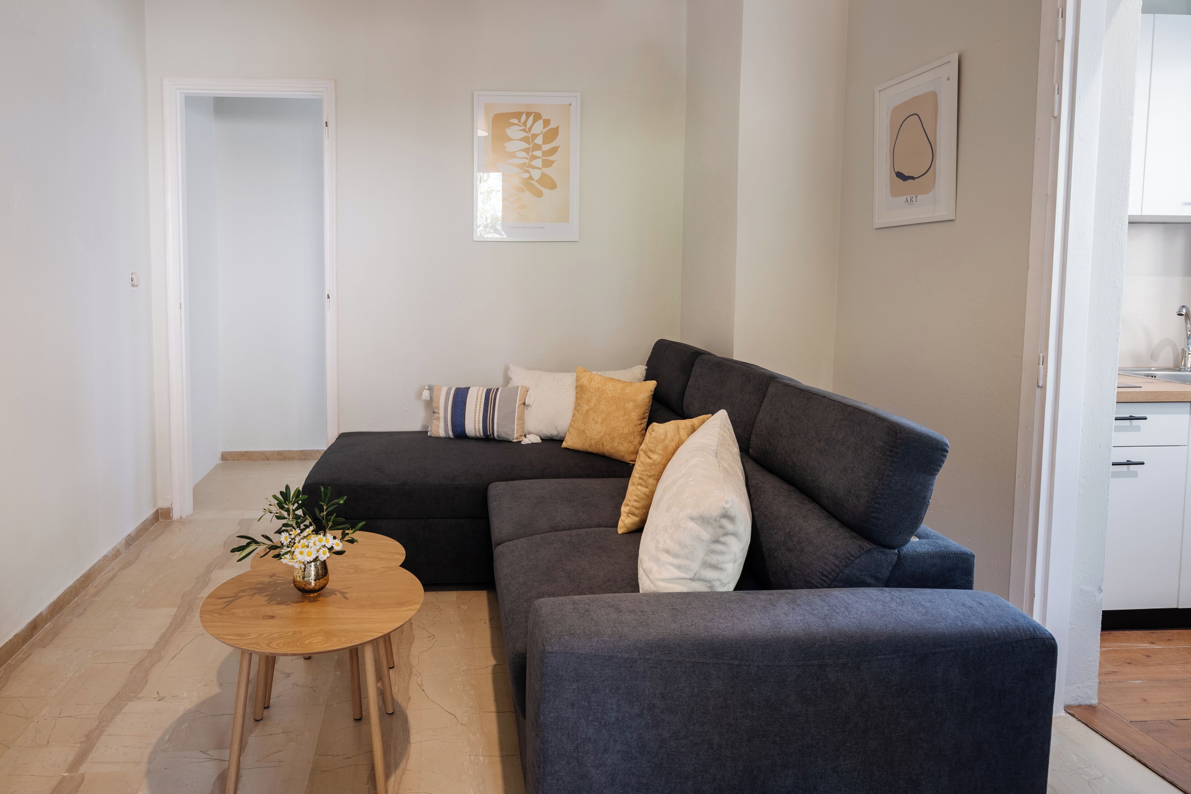 Appartamento, vista mare | Area soggiorno