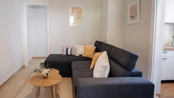 Appartamento, vista mare | Area soggiorno