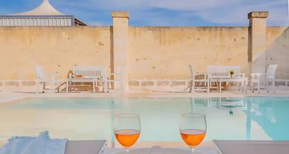Villa « Antica Masseria Torre Della Luna » avec piscine privée, Wi-Fi et climatisation