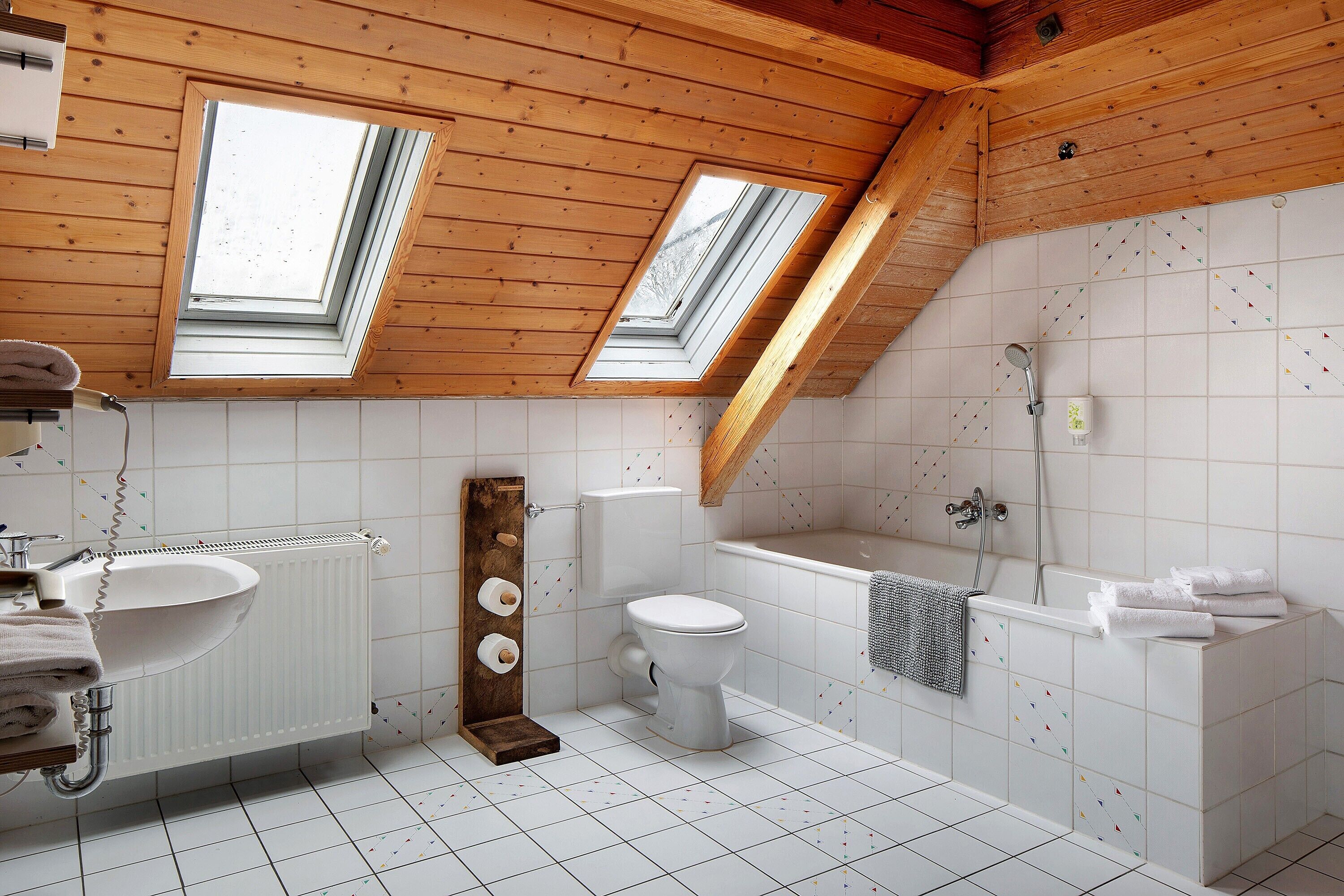 Dusche, Handtücher